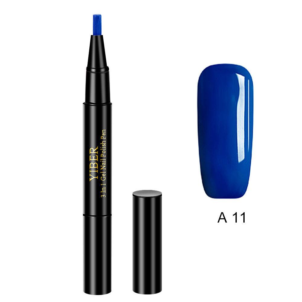 1 Gel Nail Varnish Pen Glitter