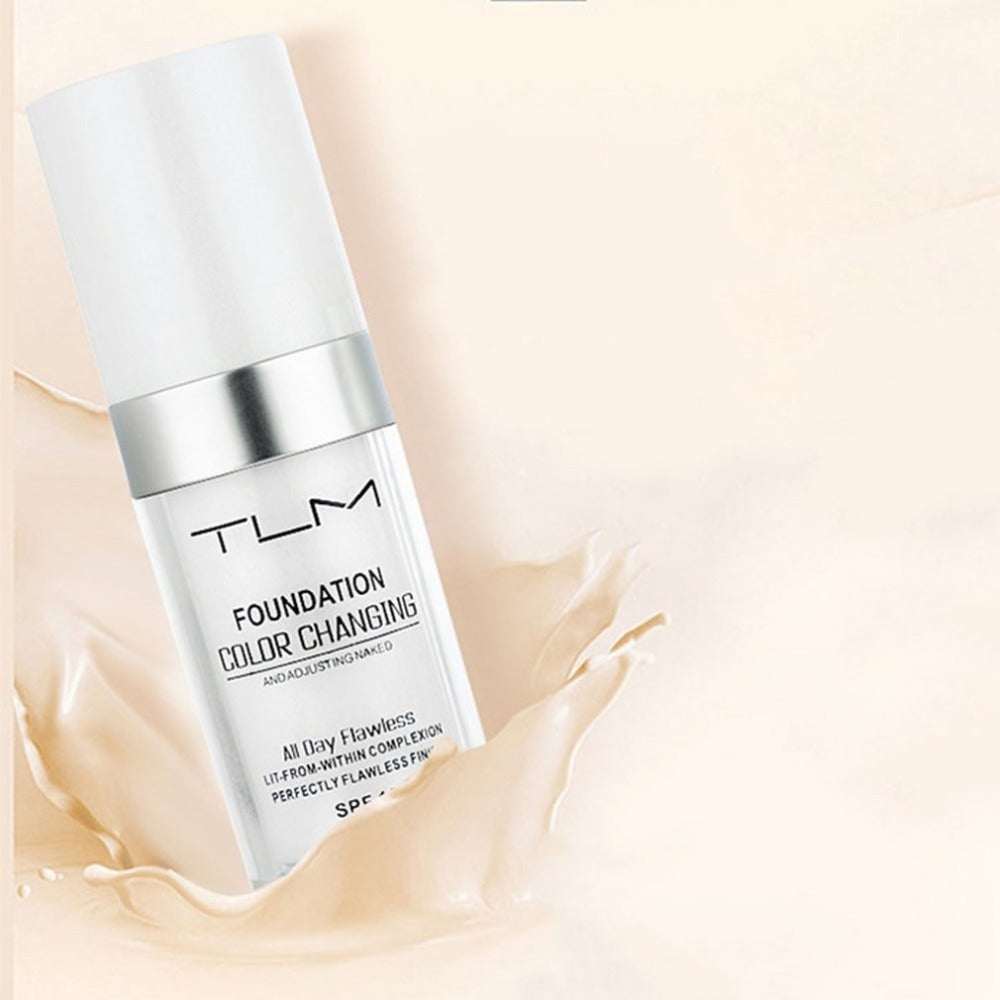 temperature liquid foundation concealer portable natural color makeup foundation bb concealer