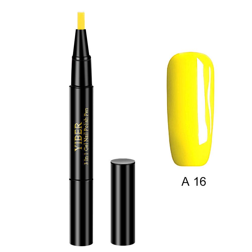 1 Gel Nail Varnish Pen Glitter