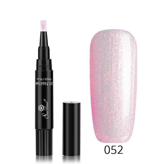 1 Gel Nail Varnish Pen Glitter