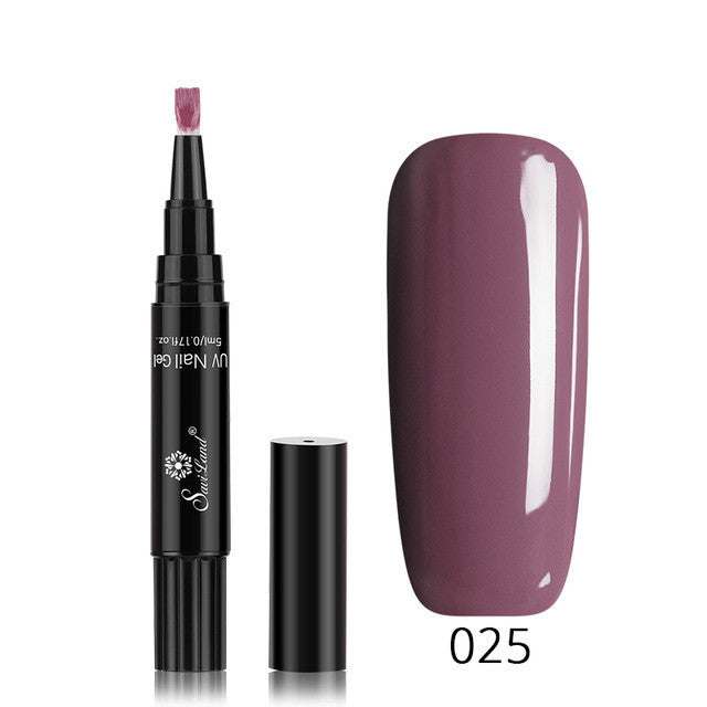 1 Gel Nail Varnish Pen Glitter