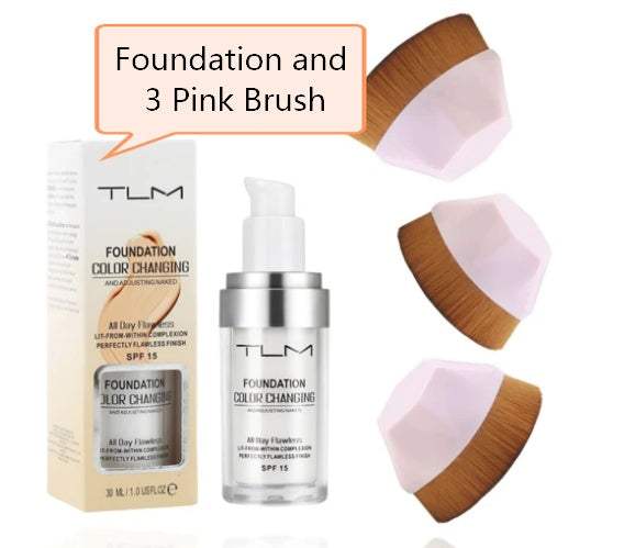 temperature liquid foundation concealer portable natural color makeup foundation bb concealer