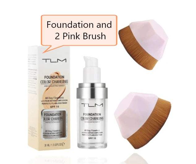 temperature liquid foundation concealer portable natural color makeup foundation bb concealer