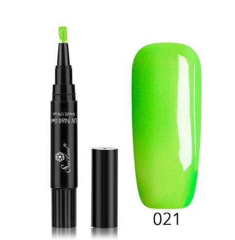1 Gel Nail Varnish Pen Glitter