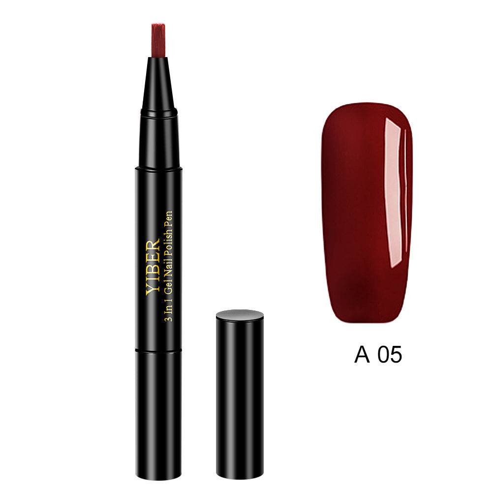 1 Gel Nail Varnish Pen Glitter
