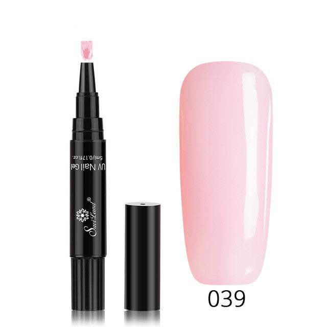 1 Gel Nail Varnish Pen Glitter