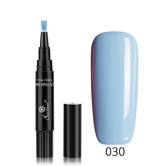 1 Gel Nail Varnish Pen Glitter