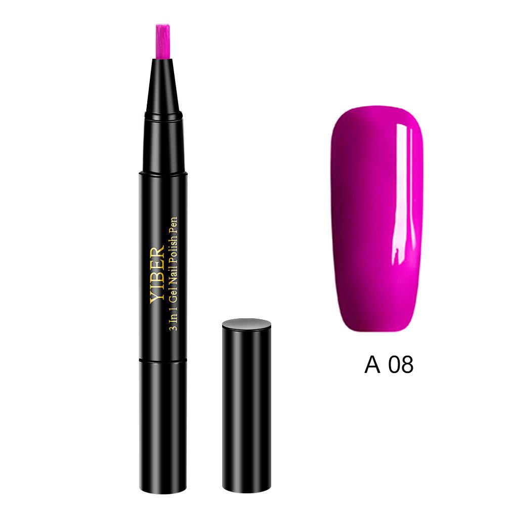1 Gel Nail Varnish Pen Glitter