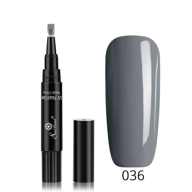 1 Gel Nail Varnish Pen Glitter