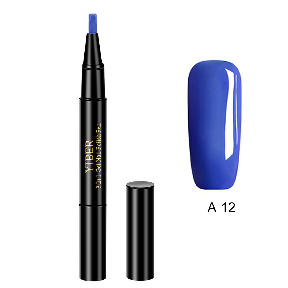 1 Gel Nail Varnish Pen Glitter