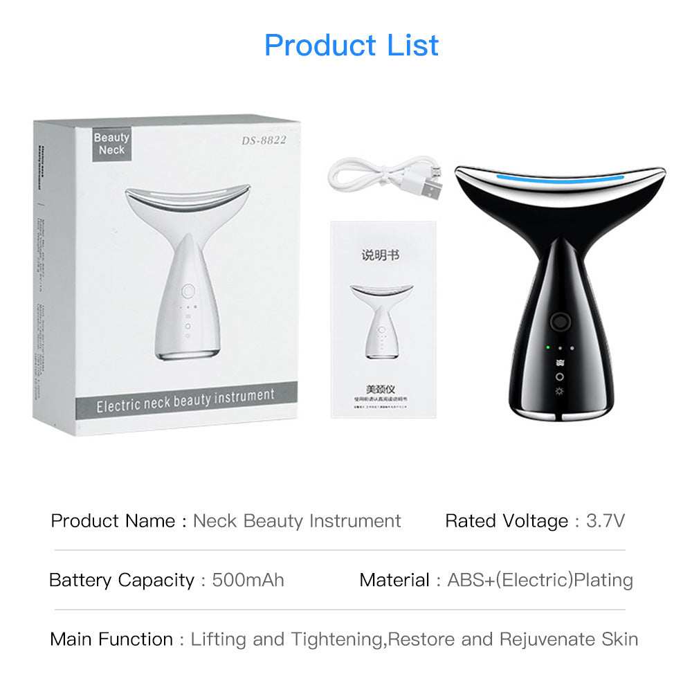 ems microcurrent neck face beauty device