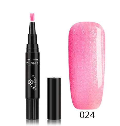 1 Gel Nail Varnish Pen Glitter