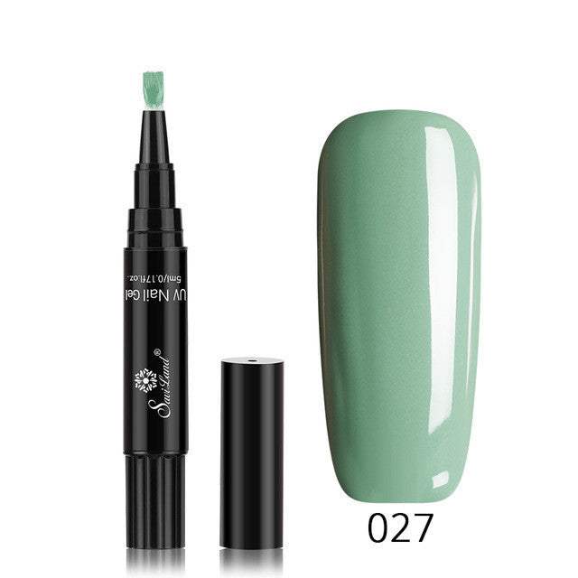 1 Gel Nail Varnish Pen Glitter