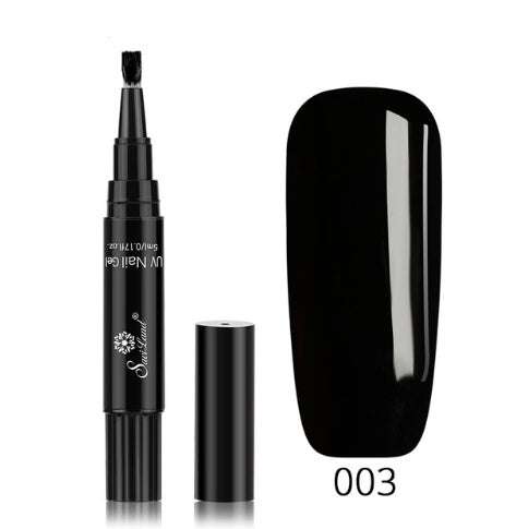 1 Gel Nail Varnish Pen Glitter