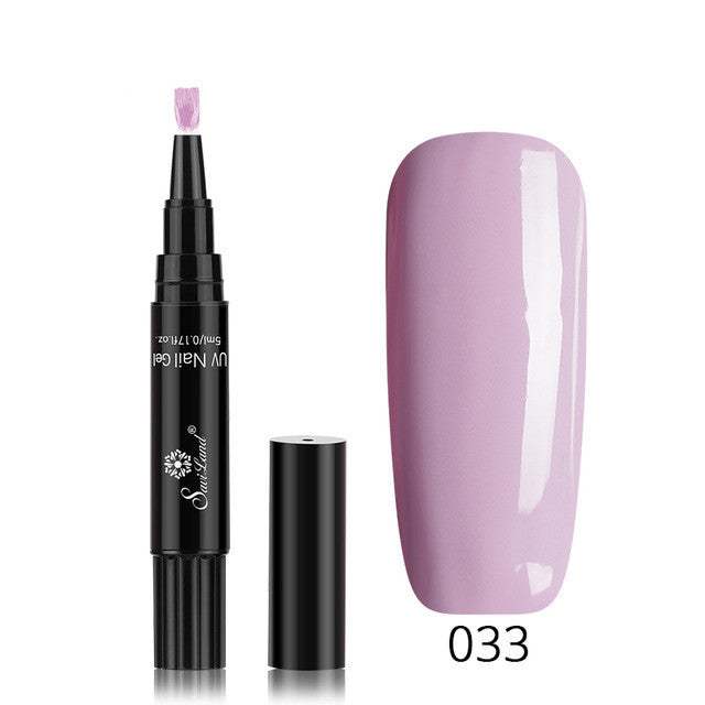 1 Gel Nail Varnish Pen Glitter