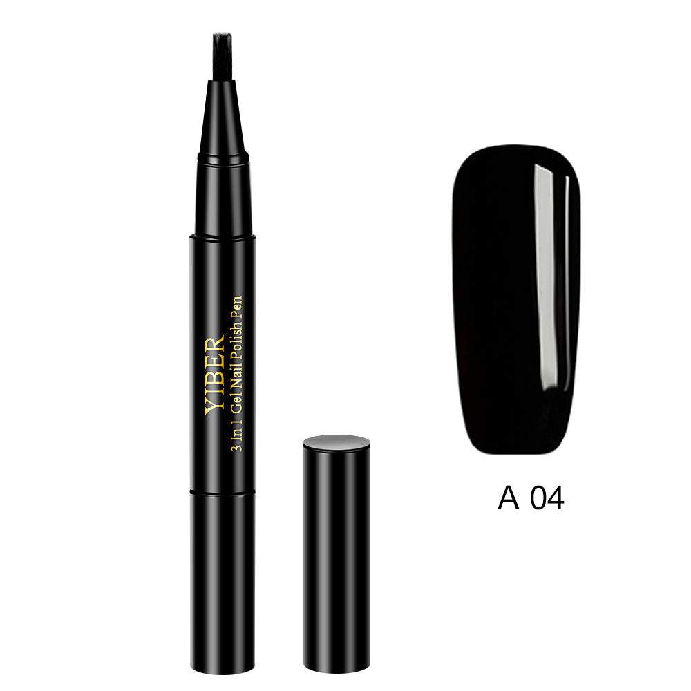 1 Gel Nail Varnish Pen Glitter