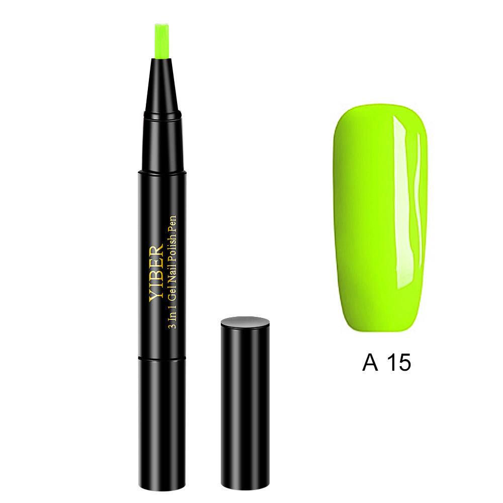 1 Gel Nail Varnish Pen Glitter