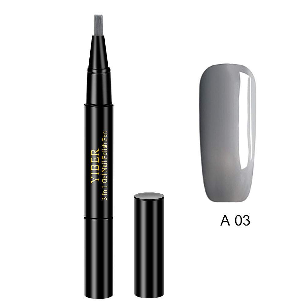 1 Gel Nail Varnish Pen Glitter