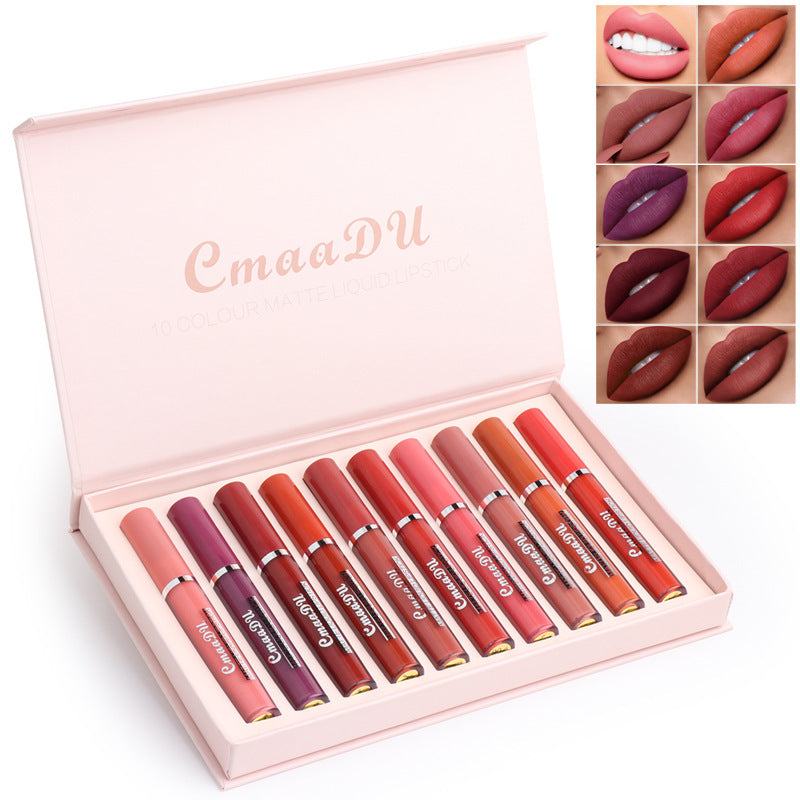 -stick Cup Waterproof Matte Lipstick