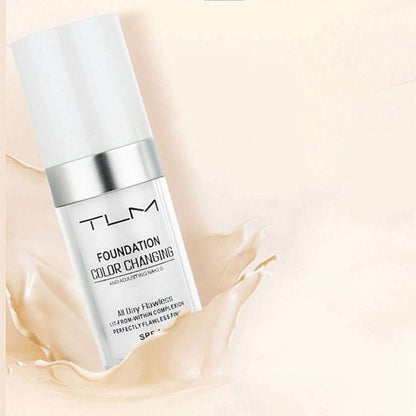 temperature liquid foundation concealer portable natural color makeup foundation bb concealer