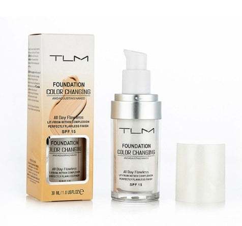 temperature liquid foundation concealer portable natural color makeup foundation bb concealer
