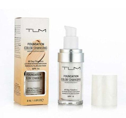 temperature liquid foundation concealer portable natural color makeup foundation bb concealer