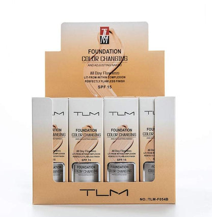 temperature liquid foundation concealer portable natural color makeup foundation bb concealer