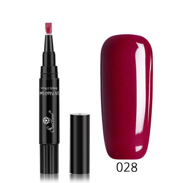 1 Gel Nail Varnish Pen Glitter
