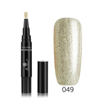 1 Gel Nail Varnish Pen Glitter