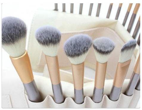 brush suit rice white make-
