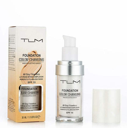temperature liquid foundation concealer portable natural color makeup foundation bb concealer