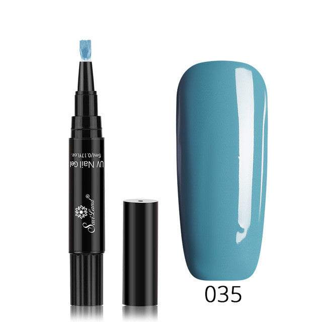 1 Gel Nail Varnish Pen Glitter