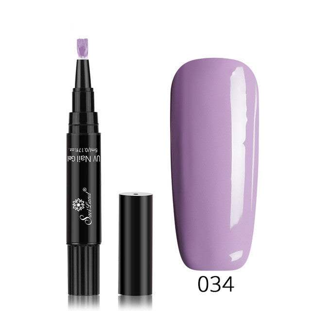 1 Gel Nail Varnish Pen Glitter
