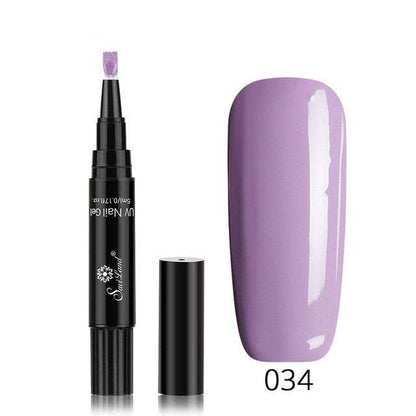 1 Gel Nail Varnish Pen Glitter