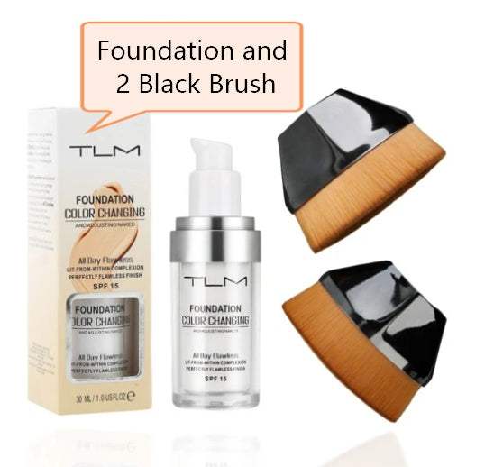 temperature liquid foundation concealer portable natural color makeup foundation bb concealer