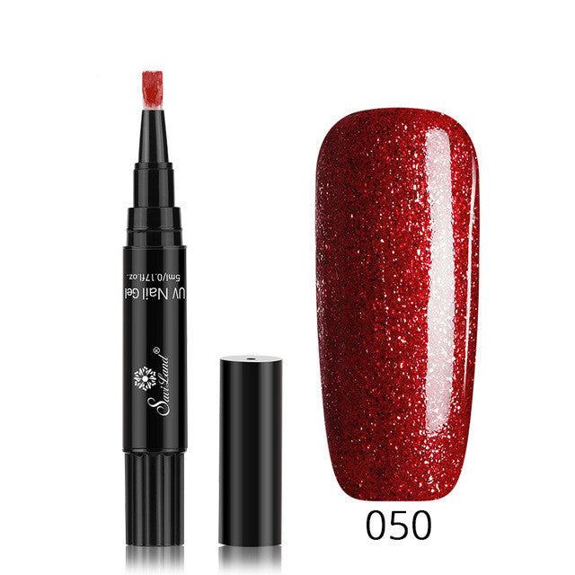 1 Gel Nail Varnish Pen Glitter