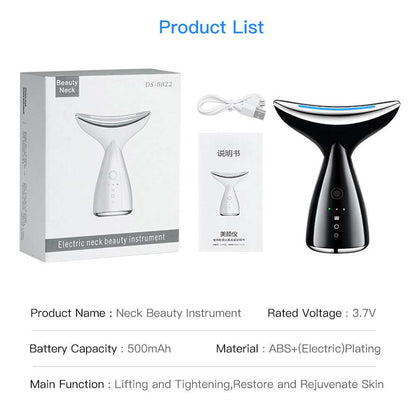 ems microcurrent neck face beauty device