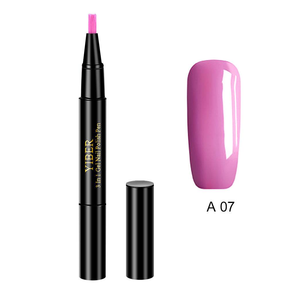1 Gel Nail Varnish Pen Glitter