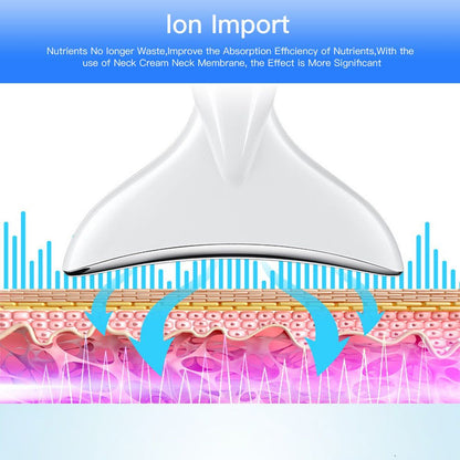 ems microcurrent neck face beauty device